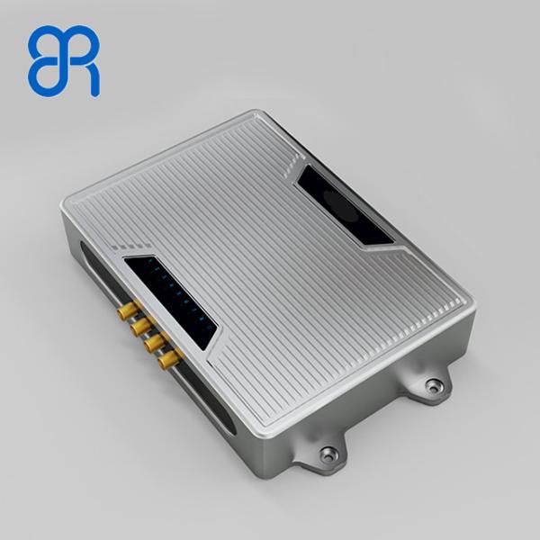 Quality 4 Port Impinj E710 UHF RFID Fixed Reader Long Range For Warehouse Management for sale