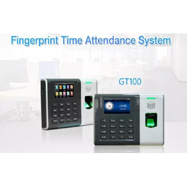 TFT Screen Biometric Fingerprint Time Attendance System With ADMS Function