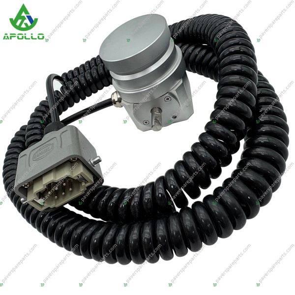 APOLLO 6 Pins Digital Longitudinal Slope Meter Rectangular Wire Connector 2629400