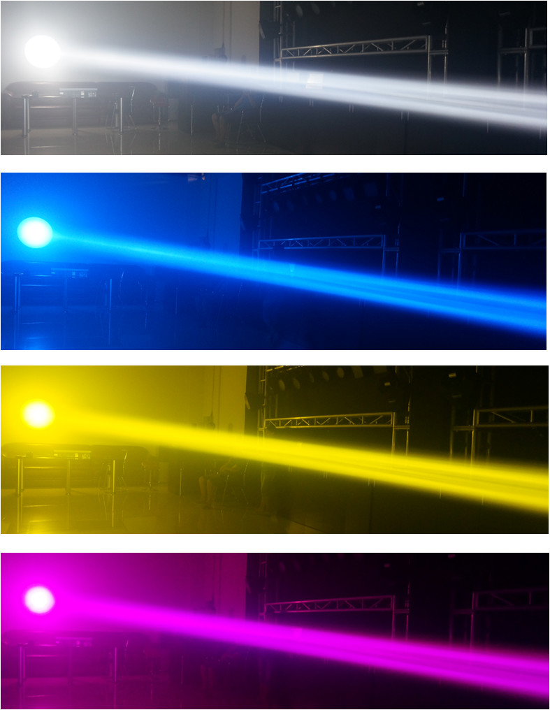 Touch Display Beam Moving Head Light With Gobo Shaking And Arbitrary Position