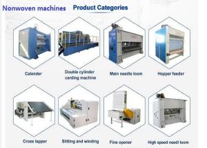 China Non Woven Needle Punching Production Line Substrate Layer Use wholesale