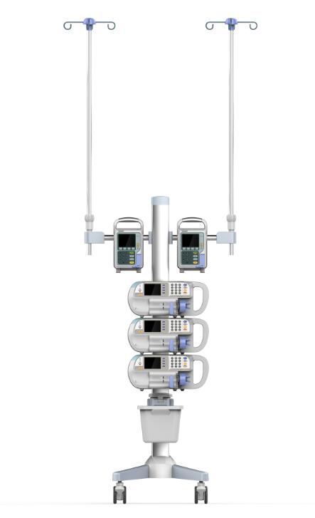 50KG Load Capacity Medical Trolley Cart Standard Sliver For Hospital / Clicnic