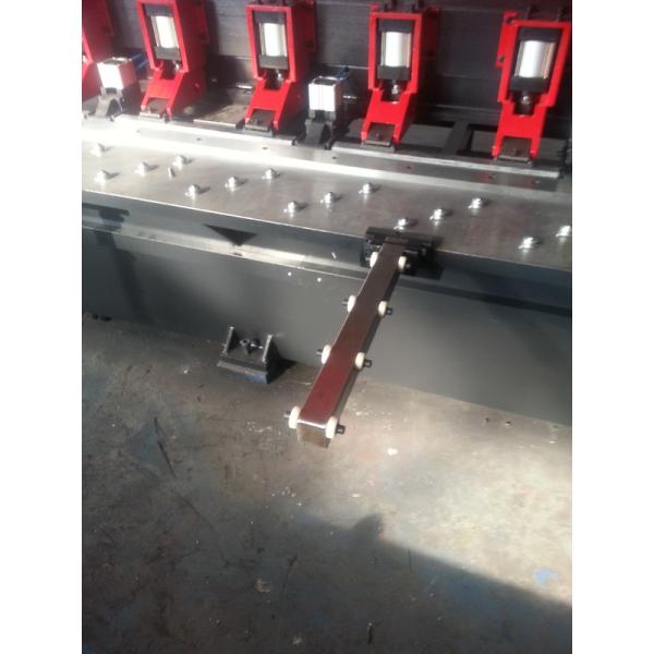 Sheet Groove Cutter CNC V Grooving Machine Sheet Metal Notcher Double Head Drive