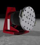 The single-axis turntable is a high-precision single-axis rate test device,