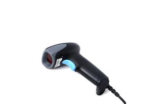 China 1D/2D USB Barcode Scanner , IP54 Handheld Barcode Reader 630NM Visible Red LED Light wholesale