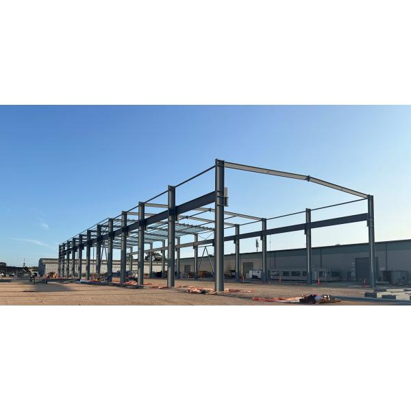 High-strength Steel Structure Factory Building Galvanized H-shaped