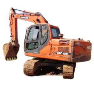 China 95KW Used Heavy Machinery Hydraulic Crawler Excavators Doosan DX120 wholesale