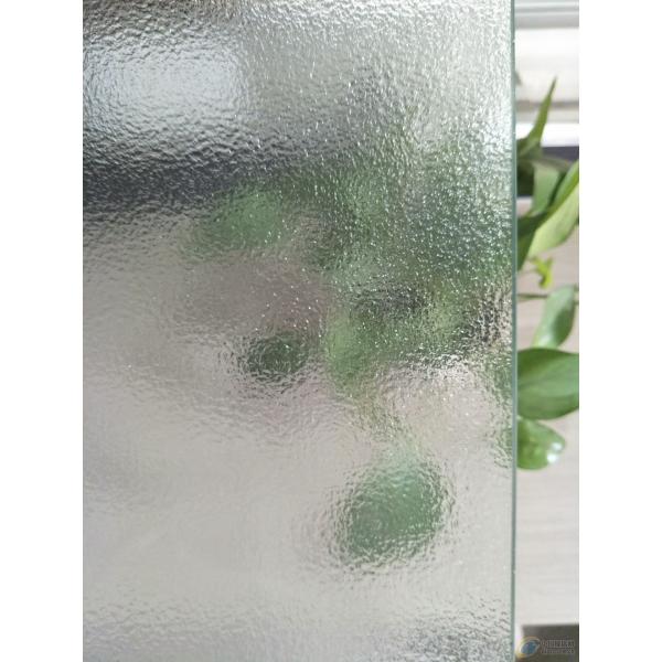 3.2mm 2mm Patterned Tempered Glass Patterned Figured Glass For Windows