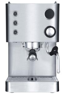 1.7L water PID Control Temperature Espresso Machine Commercial With Dual Boiler Silver Color Easy Operation For Home Use