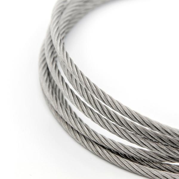 Quality 7*7 4mm Ss 304 Wire Rope 7x7 Stainless Steel Wire Rope for sale