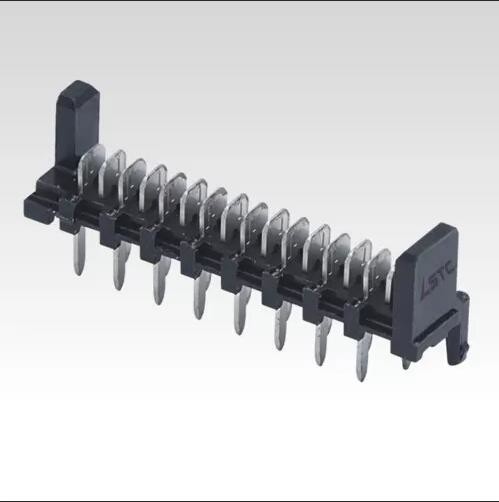 LCP Picoflex Male Header Connector DIP Type Tin Plated For Print Circuit Board