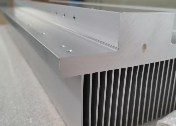 Quality 204mm Width Off Grid Inverter Aluminium Heatsink Extrusion With Anodized for sale