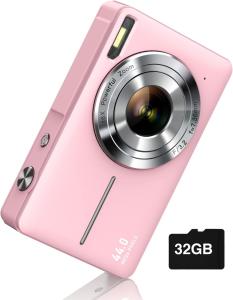 Self Timer 1080P Point And Shoot Camera Lightweight Digital Pocket Camera