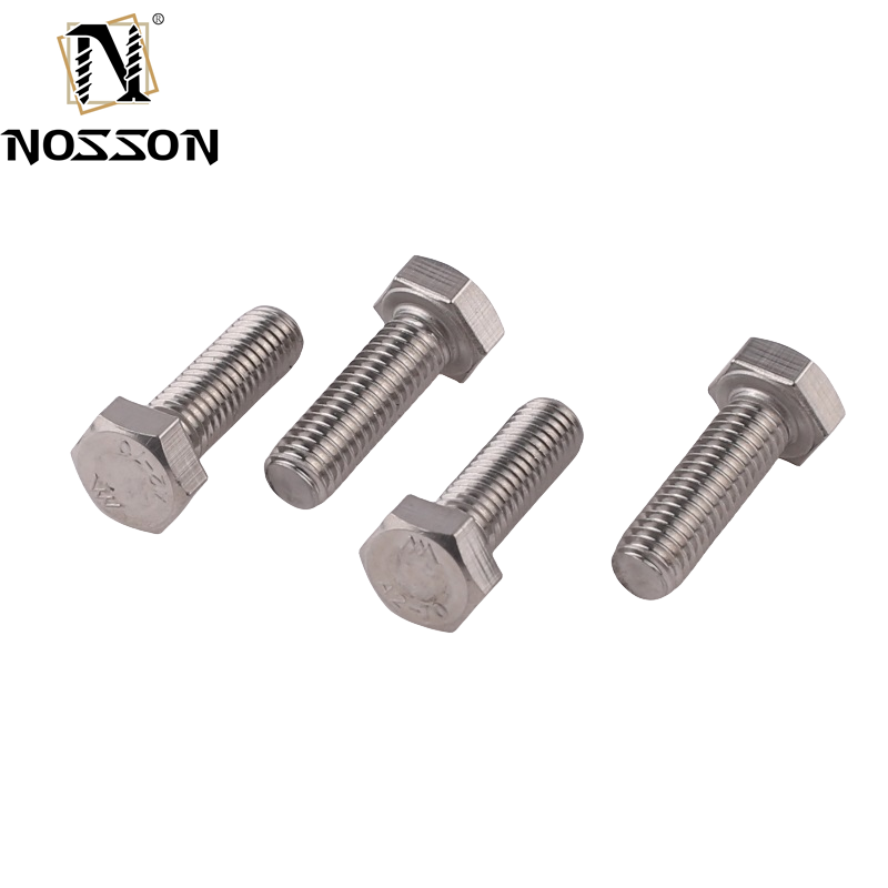Long-Lasting Durability Grade Hex Bolts and Nuts M6-M36 M10 DIN933 934 Steel Finish ZINC PLATED Metric Measurement System