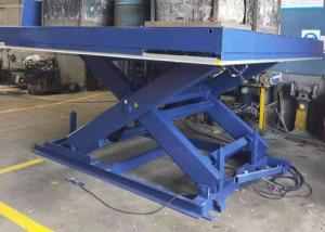 China Loading Hydraulic Scissor Lift Dock Leveler With Emergency Button And Safety Valves wholesale