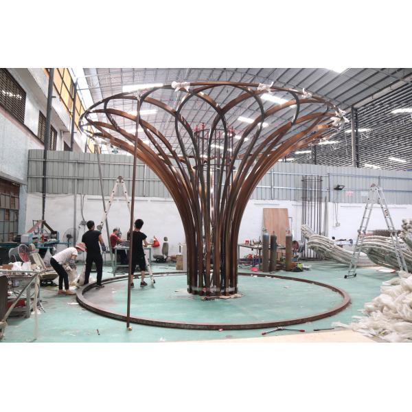 Stainless Steel 3D Three - Dimensional Objects , Visually Captivating Artworks