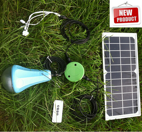 Solar Energy Lighting/Portable Solar Camping Lights with remote control