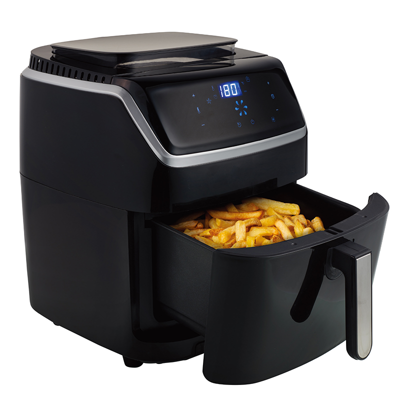 1800W 12L Digital Air Fryer Oven Oilless Cooker Multi function Toaster With 12 Cooking Recipes