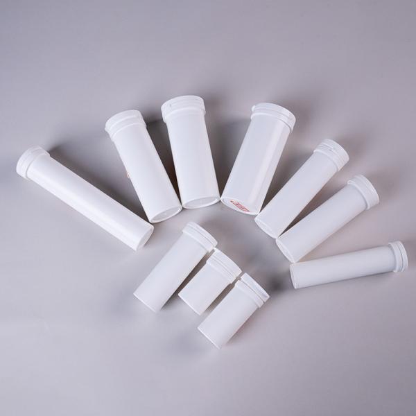 Quality Effervescent Tablet Pills Packaging Container with Dry Offset Printing and PP Collar for sale