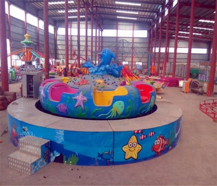 Automobile Paint Tagada Funfair Ride With Rotation And Swing Function