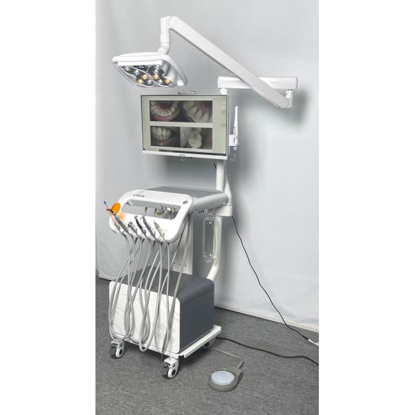 Factory Portable Dental Unit With LED Light Multi Function Dental Operation Trolley