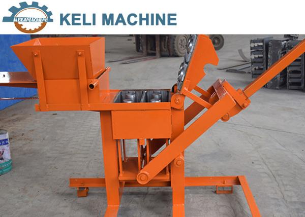 Quality Interlocking Block Hand Make Moudling Cement Brick Making Machine for sale