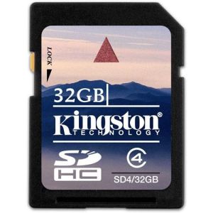 China Kingston 32GB SDHC Card Class 4 Price $8.2 wholesale