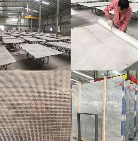 Quality Different width and very flexible fiberglass net used for granite for sale