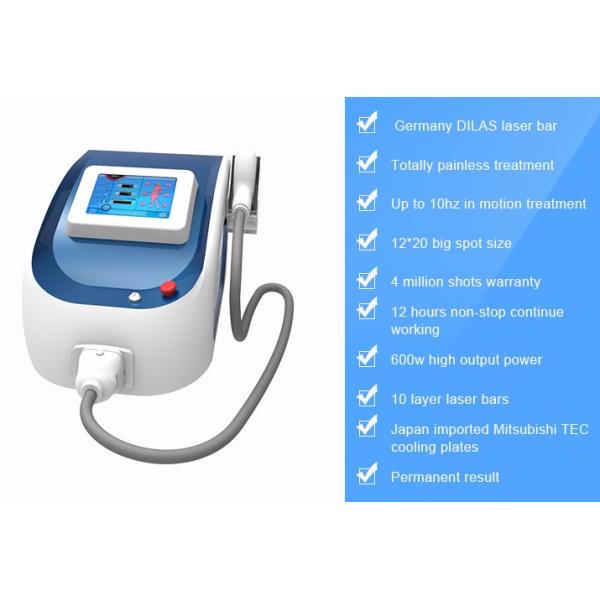 2018 Gold Standard portable 808nm Soprano Diode Laser Hair Removal Machine For Sale