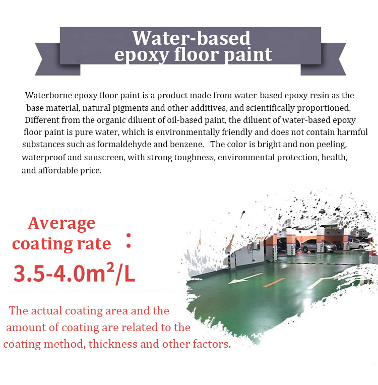 Professional Grade Epoxy Floor Coating with Brush/Painting Method and Chemical Resistanc
