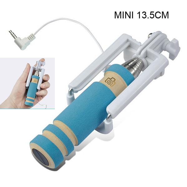 Quality NEW MINI portable selfie stick monopod with foldable clip for sale