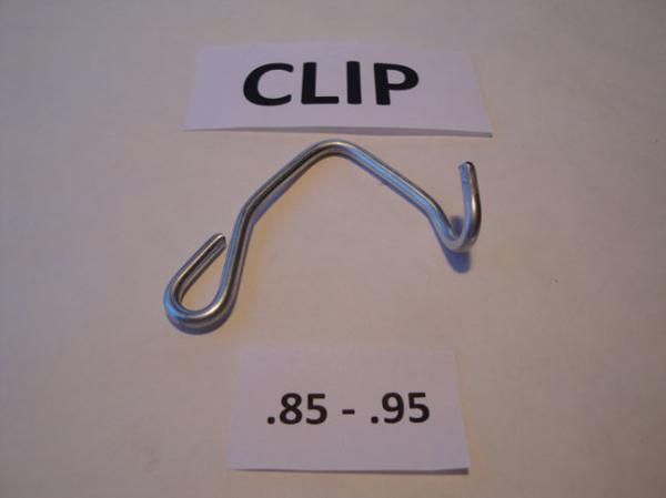 Quality 1.60mm Wire Diameter Tree Fixing Steel Wire Clips Hot Dip Galvanized For Vineyard for sale