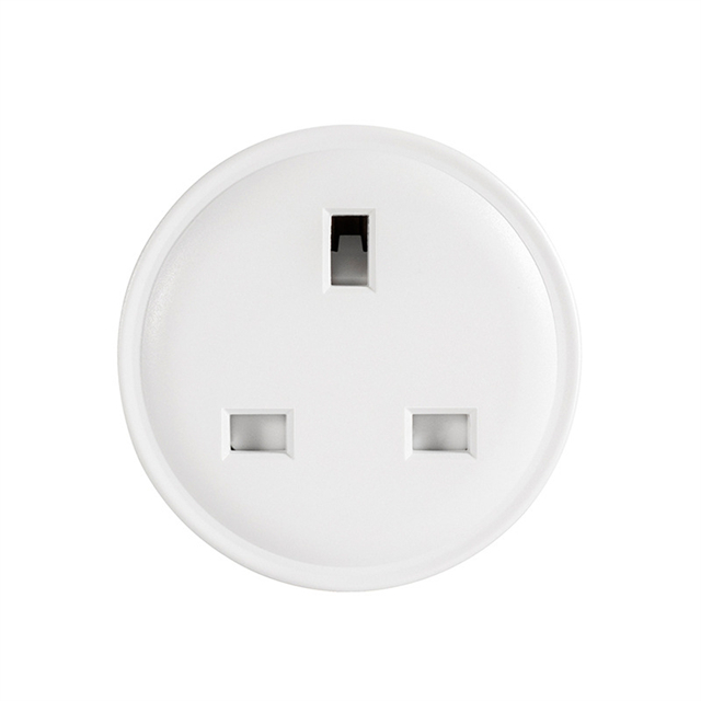 10A AC100V Smart Plug Socket UK Tuya Power Plug Alexa And Google Assistant