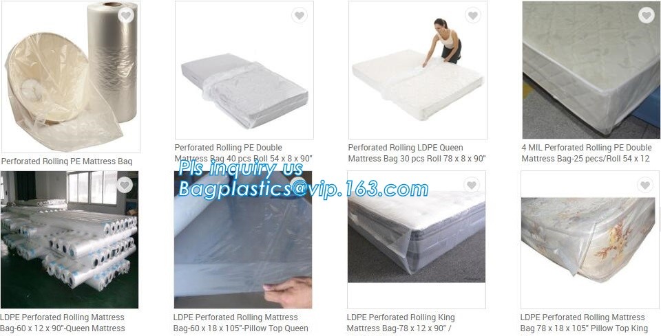 Customized Square Bottom or Side Guesst Plastic Protective Pallet Covers, 4 Mil Dust proof Clear Pallet Covers, BAGPLAST