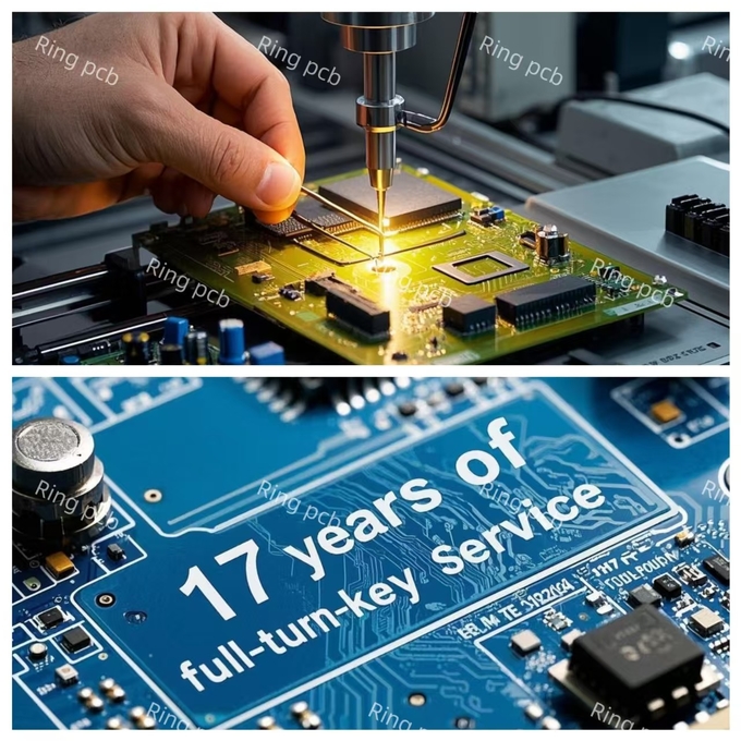 Customizable High Precision Smart Robotics PCBA With Mutilayers and Full Turnkey Service