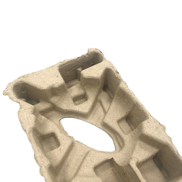 Thermoformed Moulded Pulp Tray ODM Available Natural Fiber Based Materials