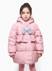 China Kids Clothes Safety High Quality Outdoor Girls Long Coat Hot Fashion Winter Thick Duck Down Jacket on sale