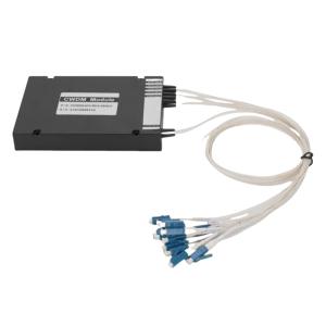 China Dual Fiber 4 Channels CWDM Mux Demux 1470 To 1530nm For Fiber Optic Solutions In Metro Access 5G Fronthaul And Data Centers wholesale