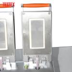 LCD Display Scorch Tester / Sublimation Fastness Tester With 3 Pairs Of Heating