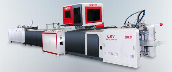 Quality Fast Speed Book Cover Automatic Case Making Machine High Positioning Accuracy for sale