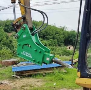 China JCB 20ton 30ton excavator rock breaker hammer demolition hydraulic breaker of chisel 140mm on sale