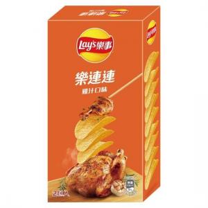 Wholesale Hot Sale Lays Chicken Stock Flavored Potato Chips Economy Pack 166G