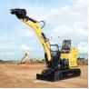 Buy cheap Customized Yellow Mini Excavator Machine 800kg With Changchai Engine from wholesalers