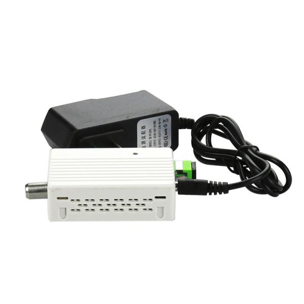 Quality 1550nm Mini  EDFA Optical Amplifier Receiver OR18 SC/APC 0-10 DBm RF Converter AGC for sale
