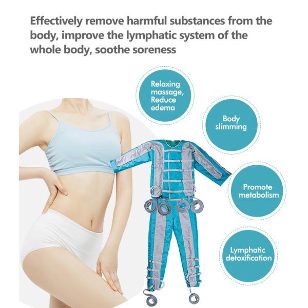 110W Lymph Drainage Massage Machine 5 Modes Lymphatic Drainage Equipment