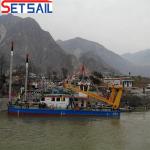 Customized Hydraulic Cutter Suction Sand Dredger using Fada Gearbox for Customer