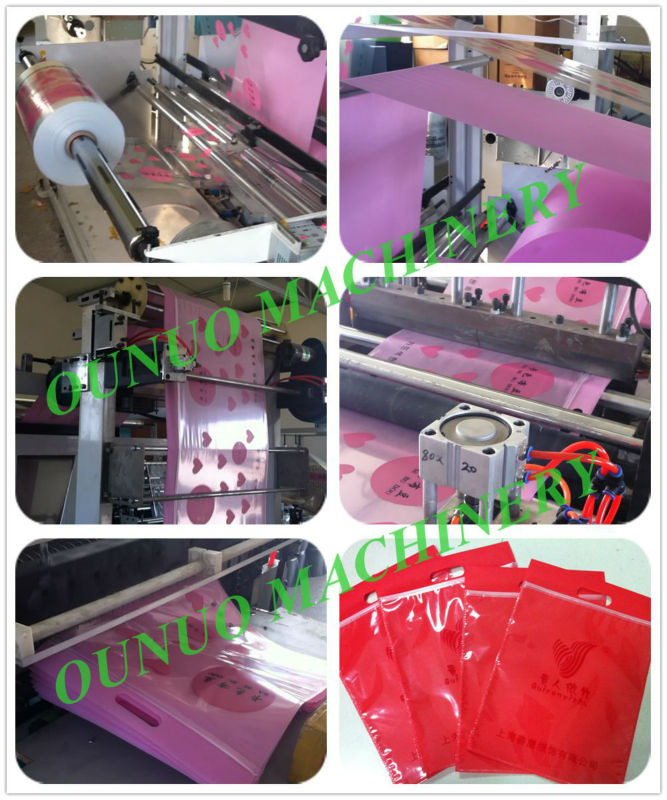PP automatic non woven bag making machines / carry bag machine