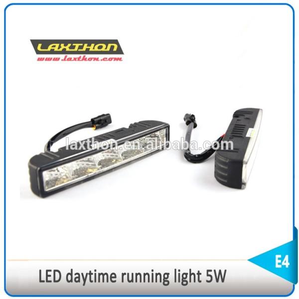 502HP 5W/ Pcs Car Drl LED Daytime Running Light 12v 6000K - 6500K Universal