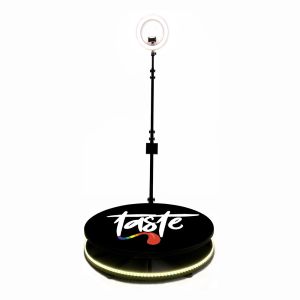 Remote Control 360 Camera Photo Booth Ring Light Slow Motion 80cm 100cm