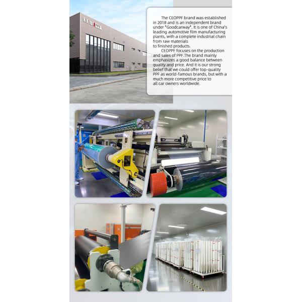 Matte TPU Car Paint Protection Film 190um Self Healing 8 Year Warranty